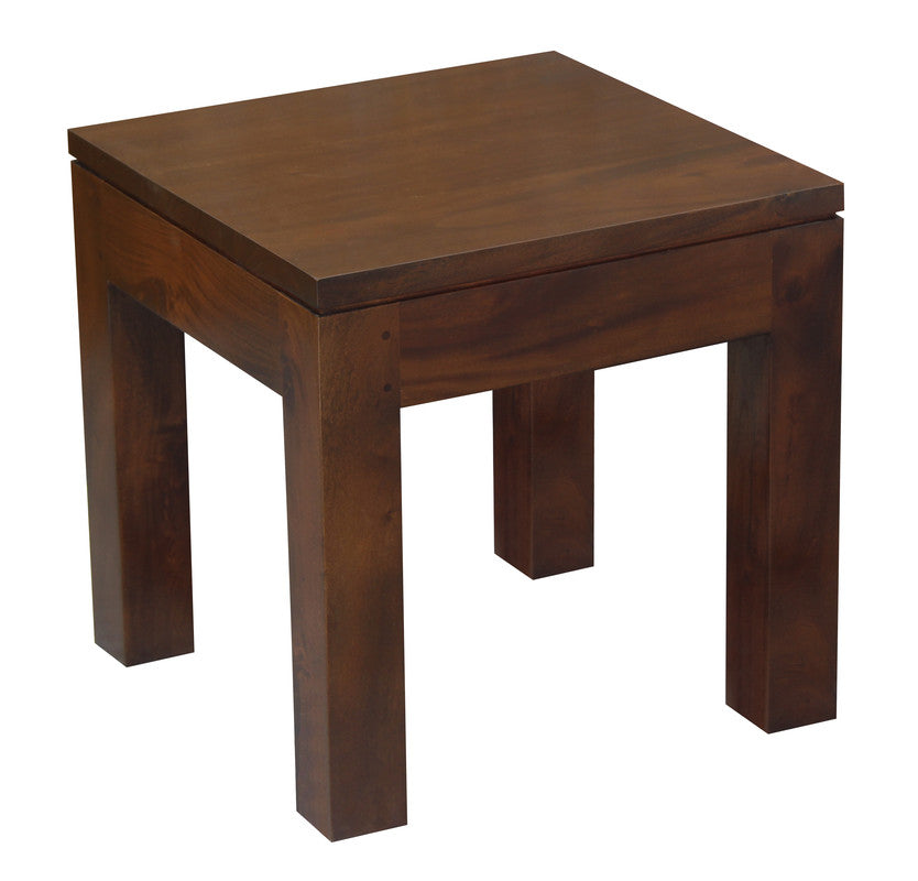 Solid Timber Lamp Table (Mahogany)