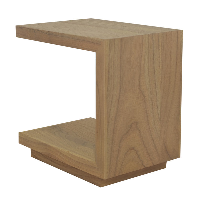 Solid Mindi Lamp Table (Natural)