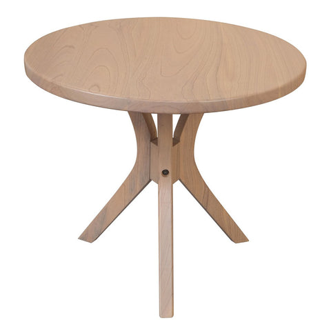 Round Side Table Large Natural Elegant Design