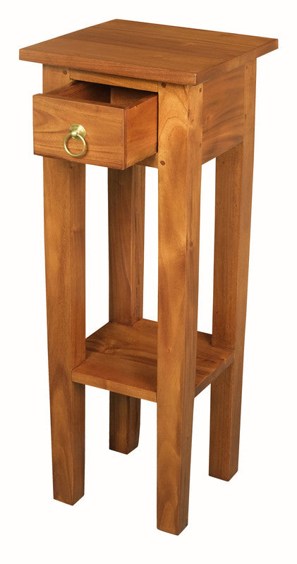 Straight Leg Plant Stand (Light Pecan)