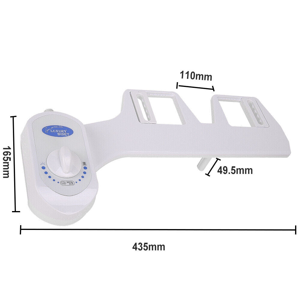 Hygiene Bidet Seat - Unisex Toilet Washer with Water Spray - AU