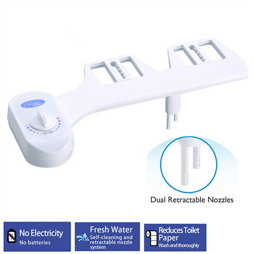 Hygiene Bidet Seat - Unisex Toilet Washer with Water Spray - AU