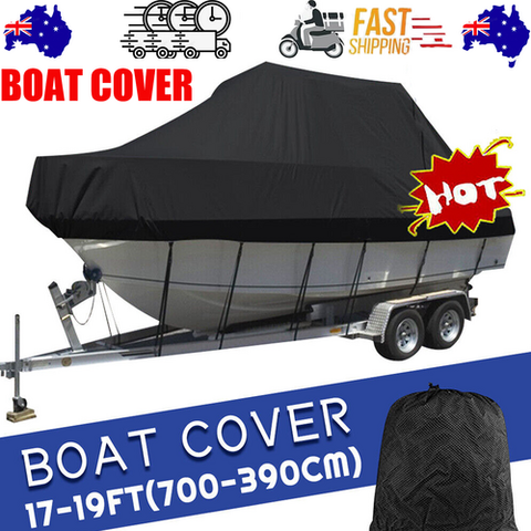 Heavy-Duty Marine Boat Cover - Trailerable 5.2M-5.8M 420D