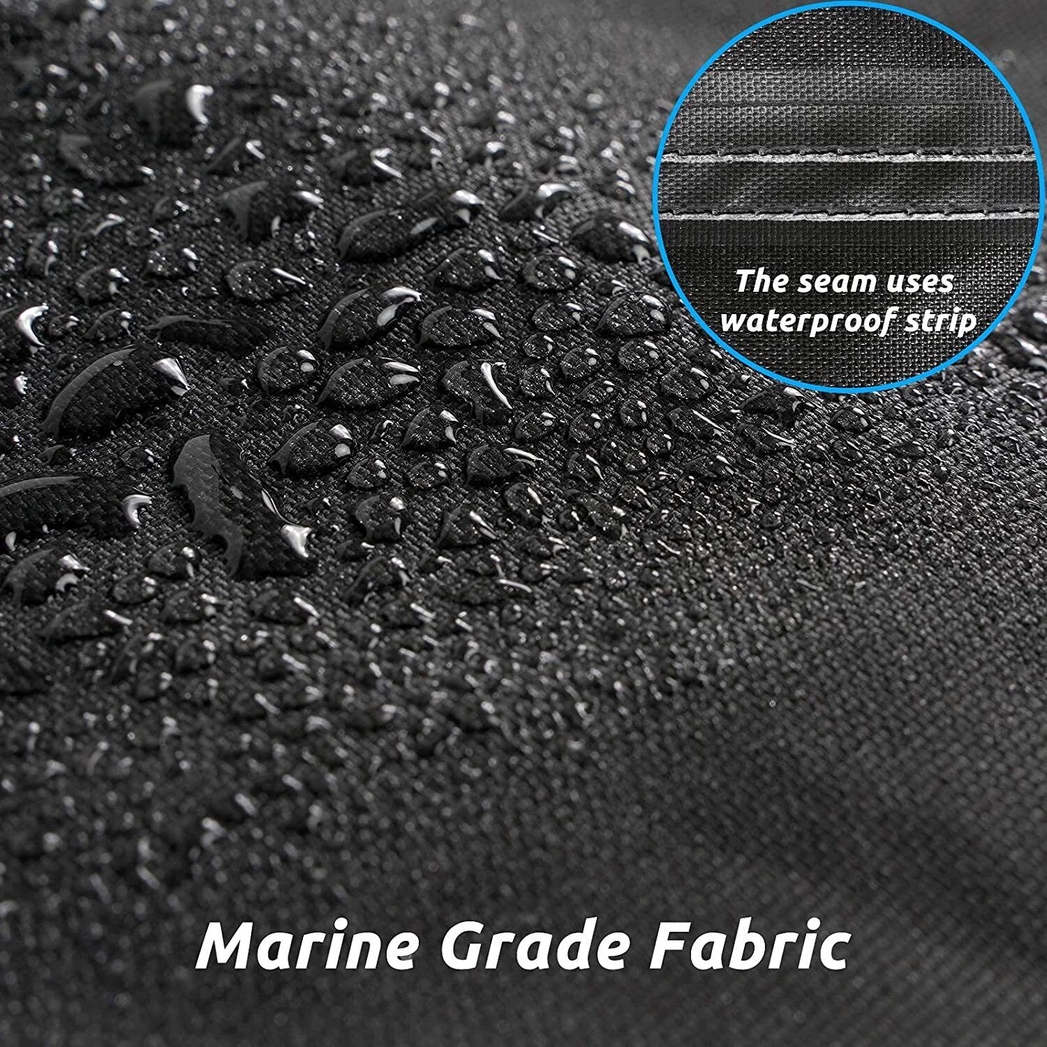 Heavy-Duty Marine Boat Cover - Trailerable 5.2M-5.8M 420D