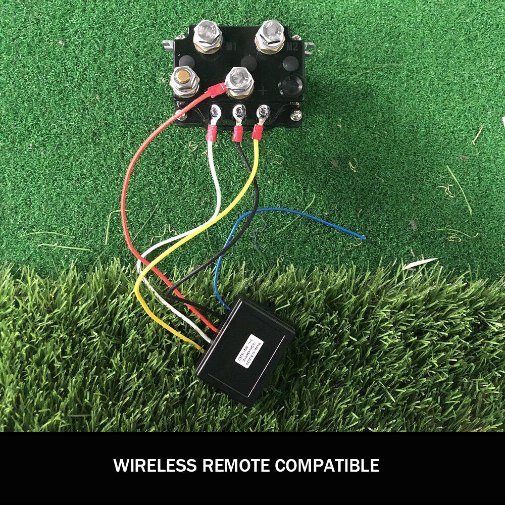 Winch Solenoid Relay Controller 500A Dc Switch 4Wd 9500-17000Lbs