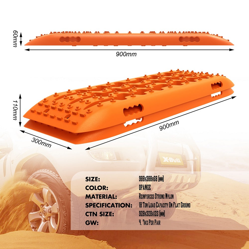 Recovery Tracks Sand Tracks 2Pcs Sand / Snow / Mud 10T 4Wd Gen 2.0