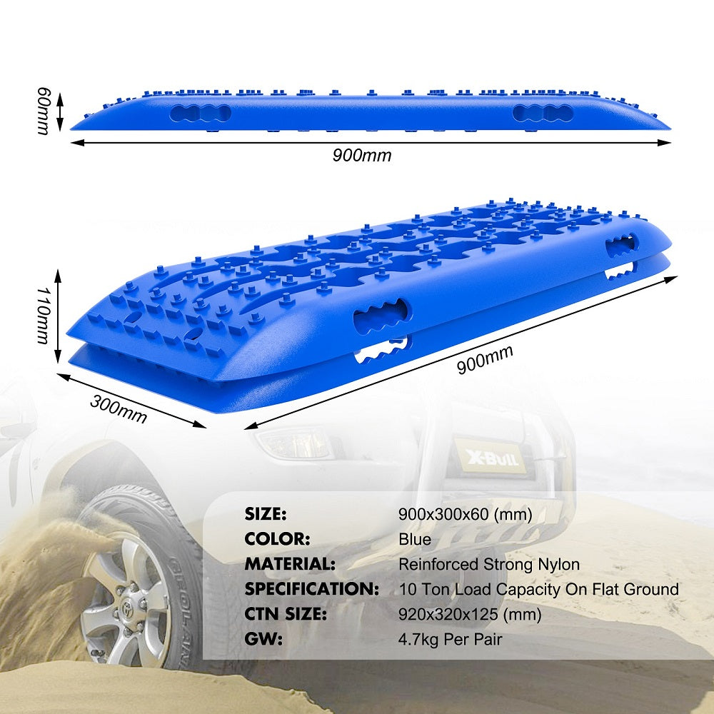 Recovery Tracks Sand Tracks 2Pcs Sand / Snow / Mud 10T 4Wd Gen 2.0