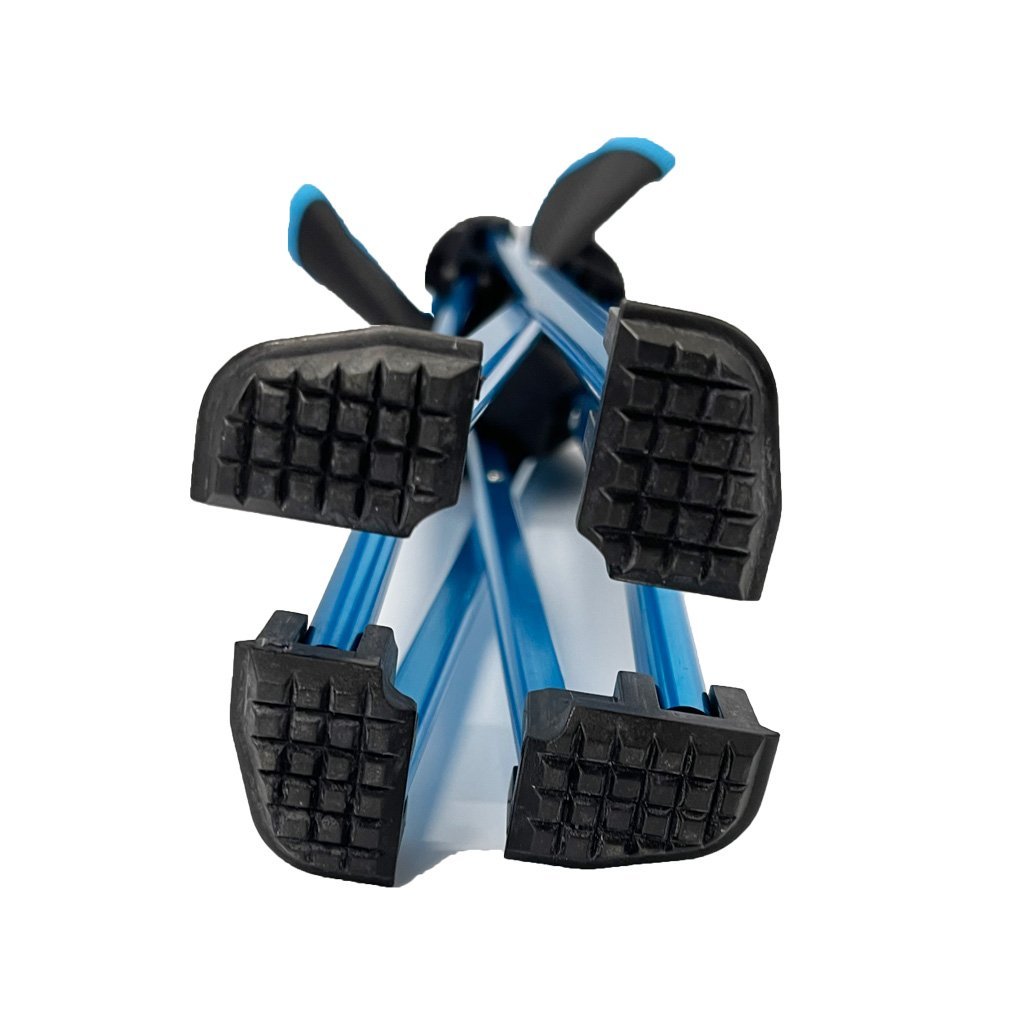 Mini Portable Outdoor Folding Stool Camping Fishing Picnic Chair Seat 80Kg Blue