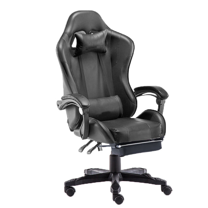 Gaming Chair Executive Racer Recliner - Large, Blue