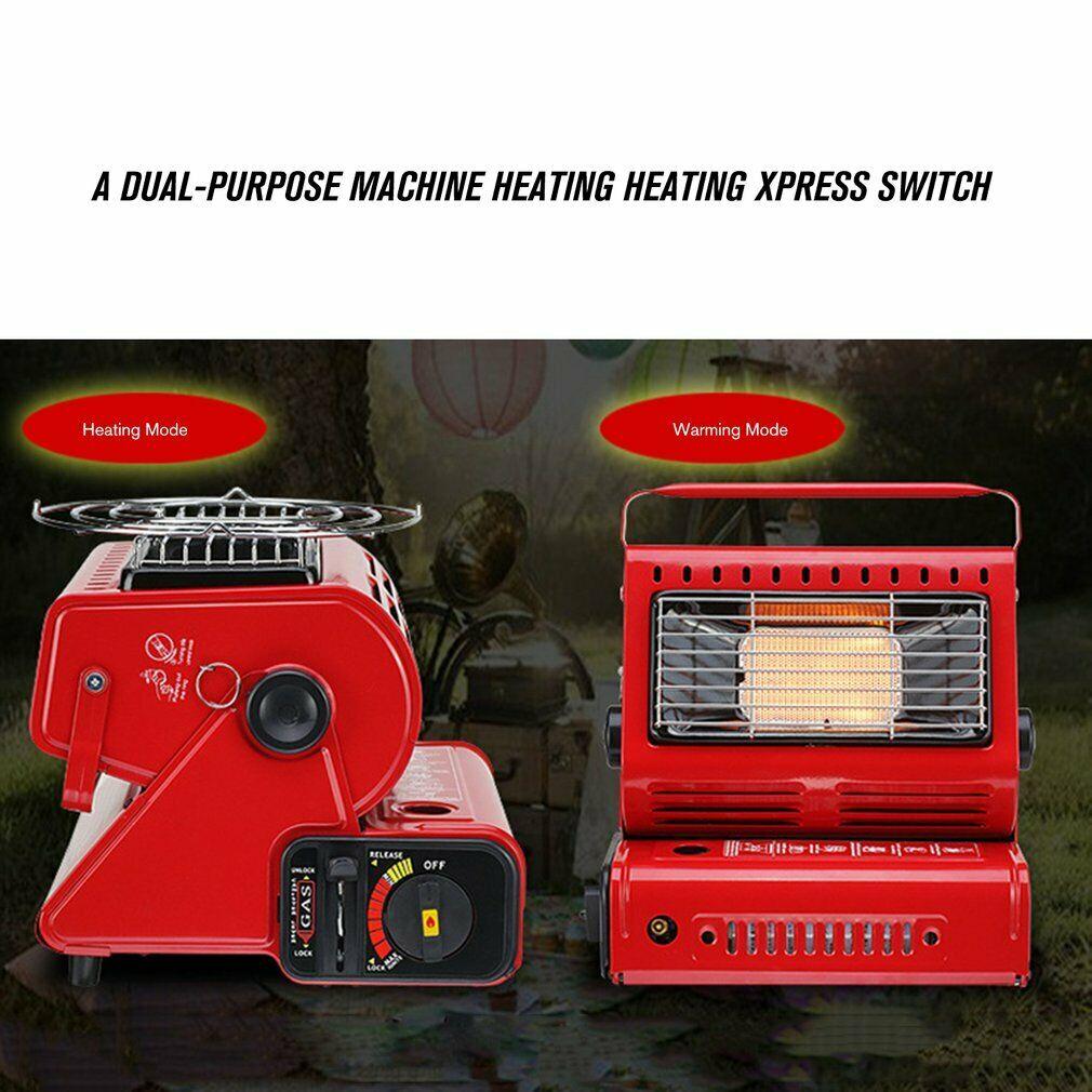 Portable Butane Gas Heater - Red Au