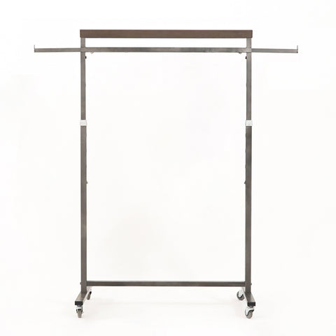 Adjustable Rollable Coat Rack - Pearl Grey