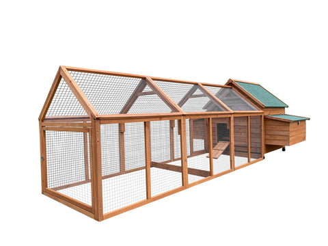 350 CM XXL Chicken Coop Rabbit Hutch Ferret Cage