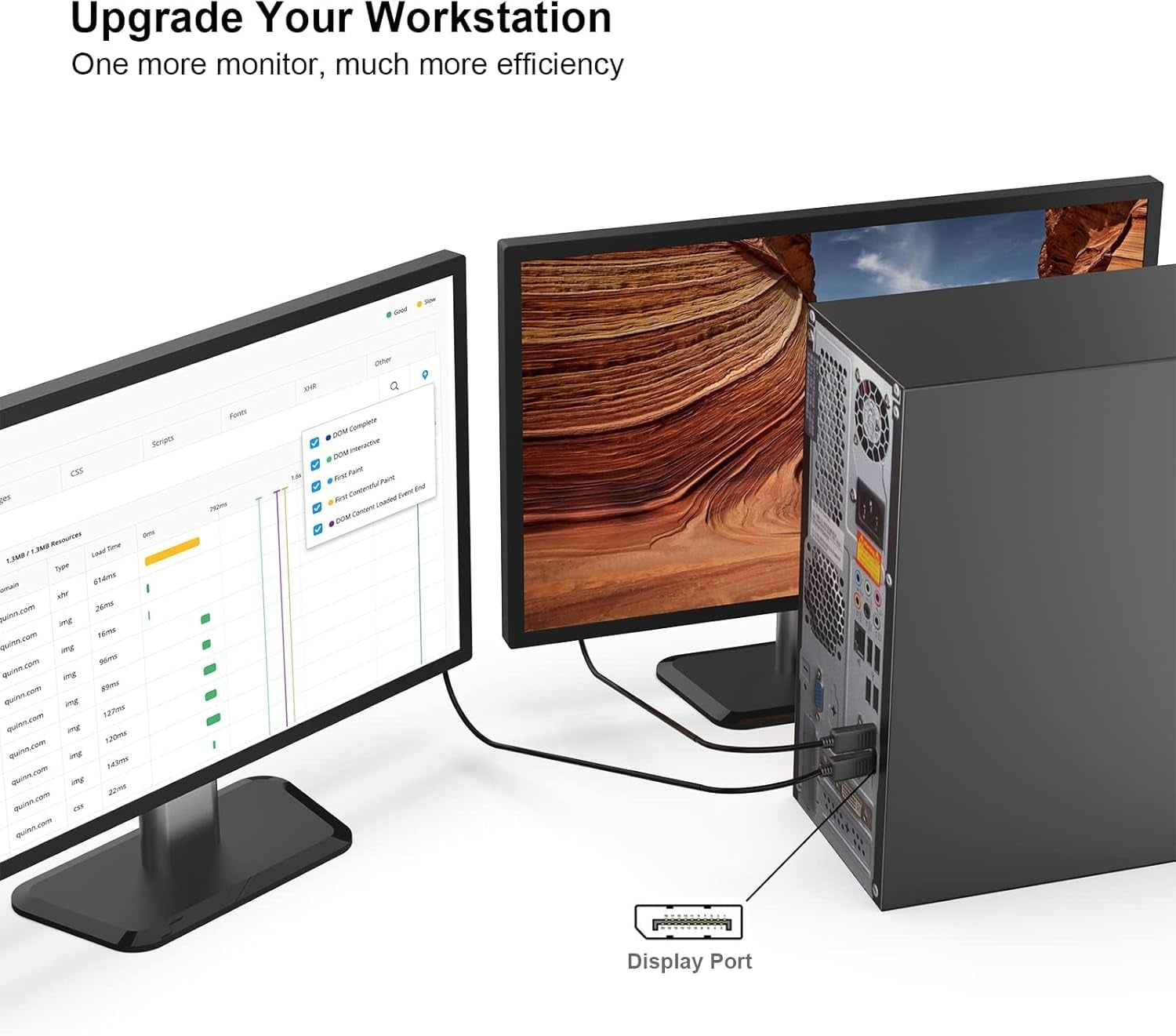 DisplayPort to DisplayPort  8K @ 60Hz Cable 1.8m