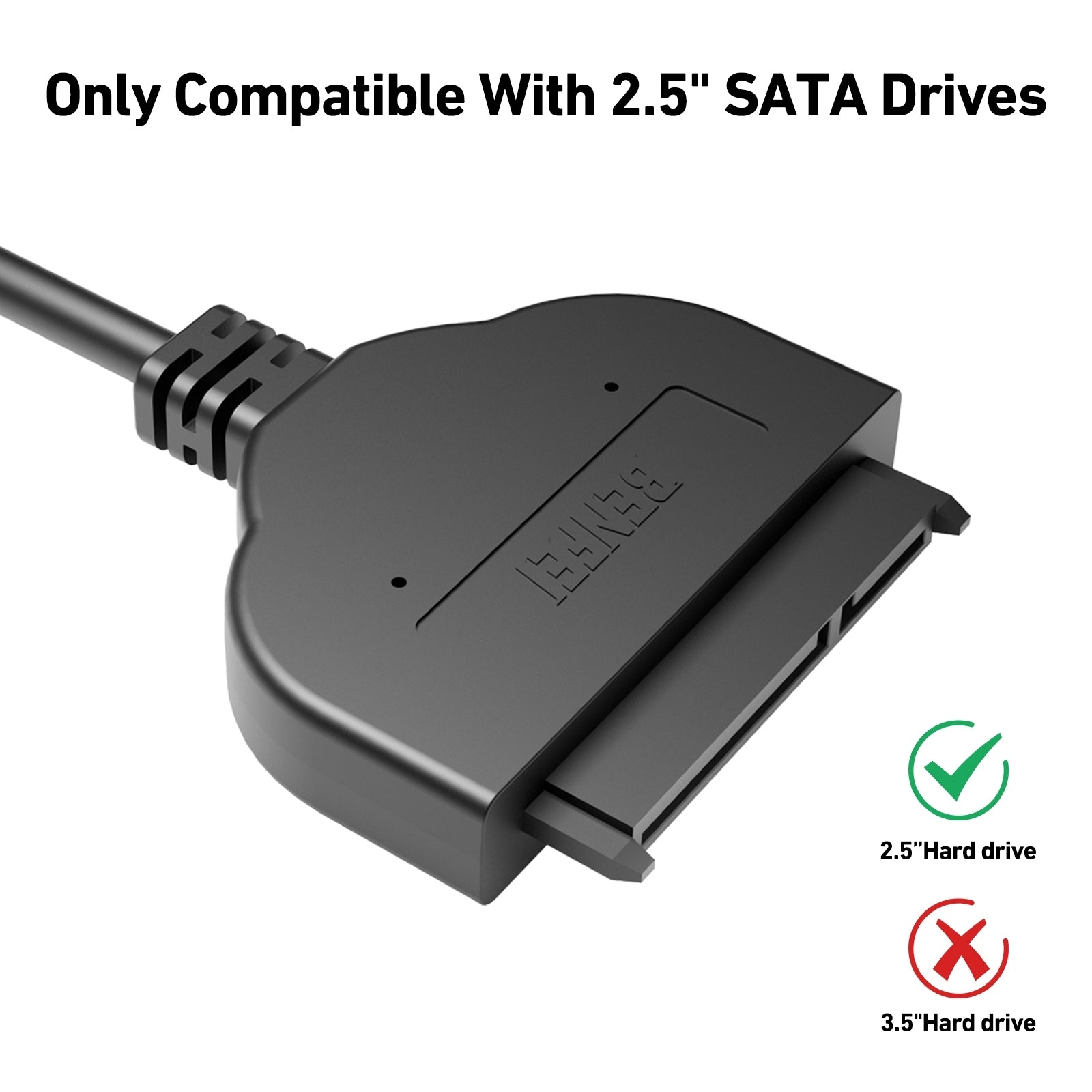 2in1 USB-C/USB 3.0 to SATA III Hard Driver Adapter