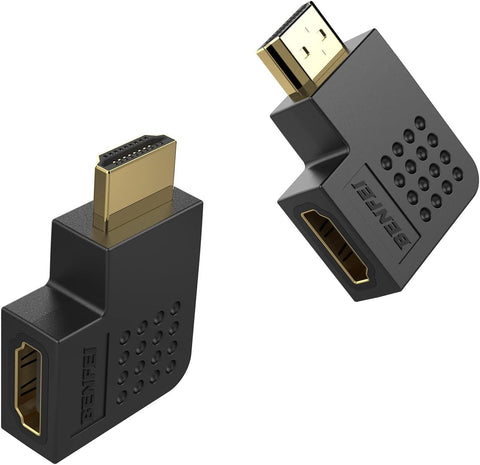 HDMI Male to Female Right Angle 90 Degree Adapter