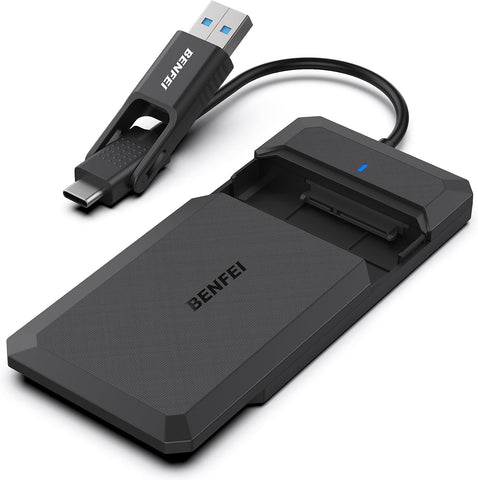 2.5 Inch SATA to USB Tool Free External Hard Drive Enclosure