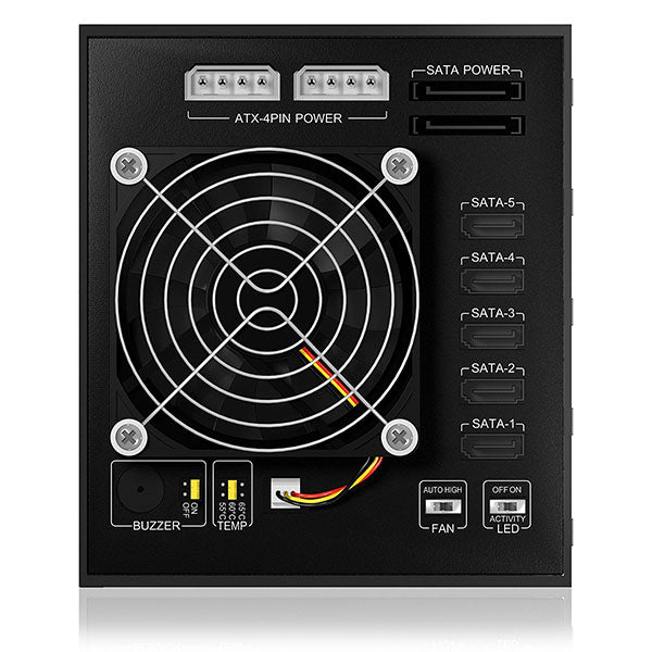 Ibackplane For 5X 3.5" Sata Or Sas Hdd In 3X 5.25" Bay