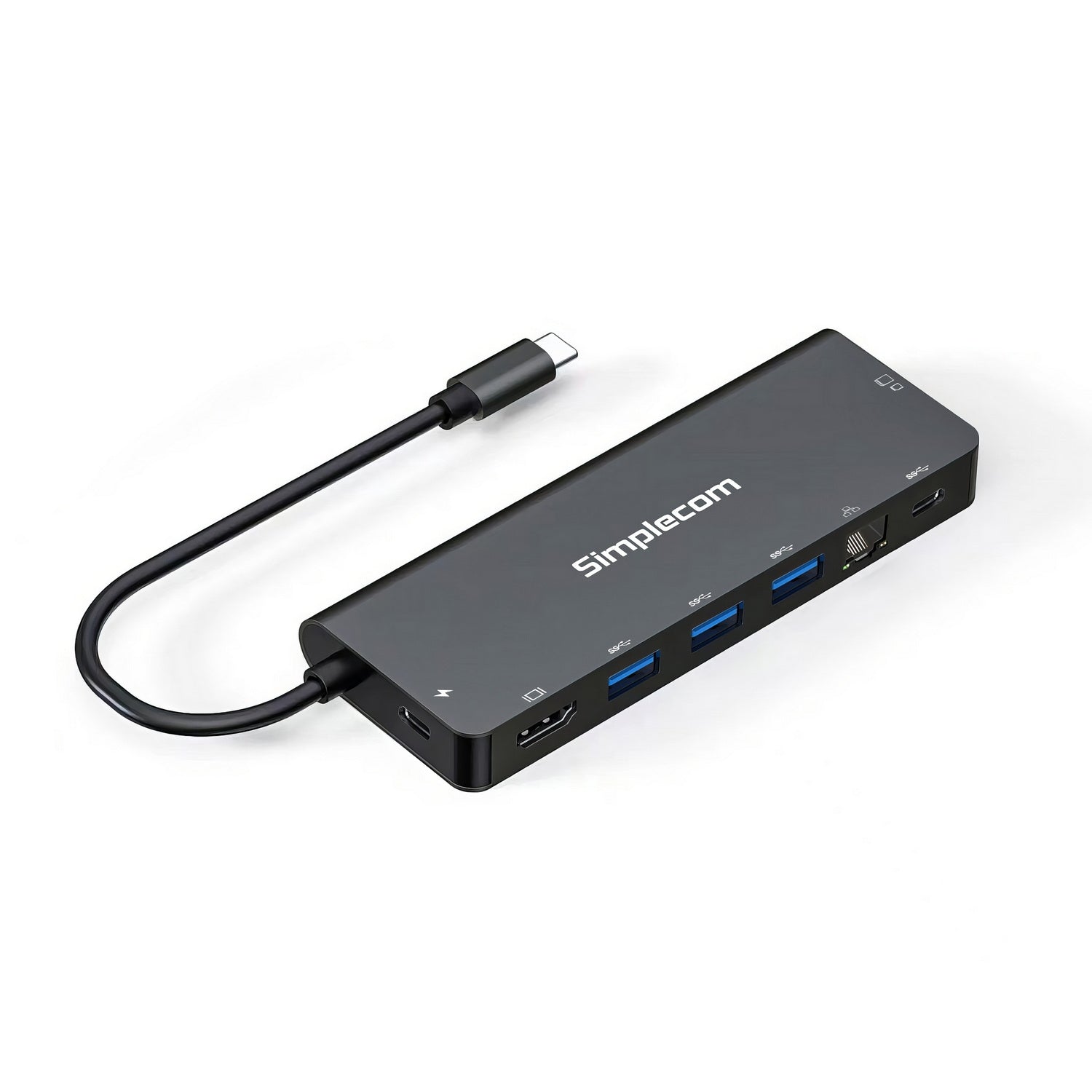 CHT590 USB-C SuperSpeed 9-in-1 Multiport Docking Station HDMI 2.0