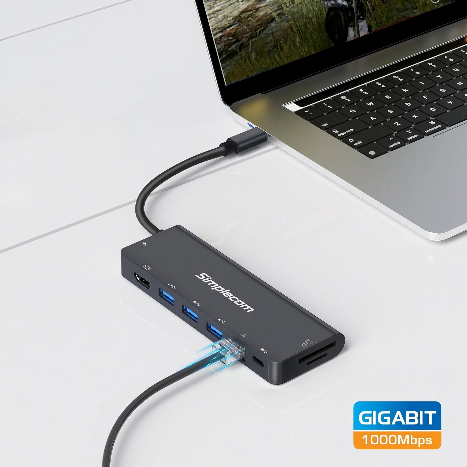 CHT590 USB-C SuperSpeed 9-in-1 Multiport Docking Station HDMI 2.0