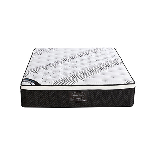 Mattress Euro Top Queen Size Pocket Spring Coil 33Cm Thick