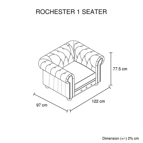 Genuine Leather Deep Quilt Sofa Lounge Set, Brown