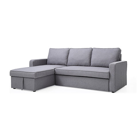 Yarra Corner Sofa Bed Grey