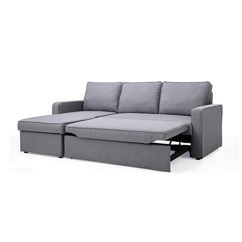 Yarra Corner Sofa Bed Grey