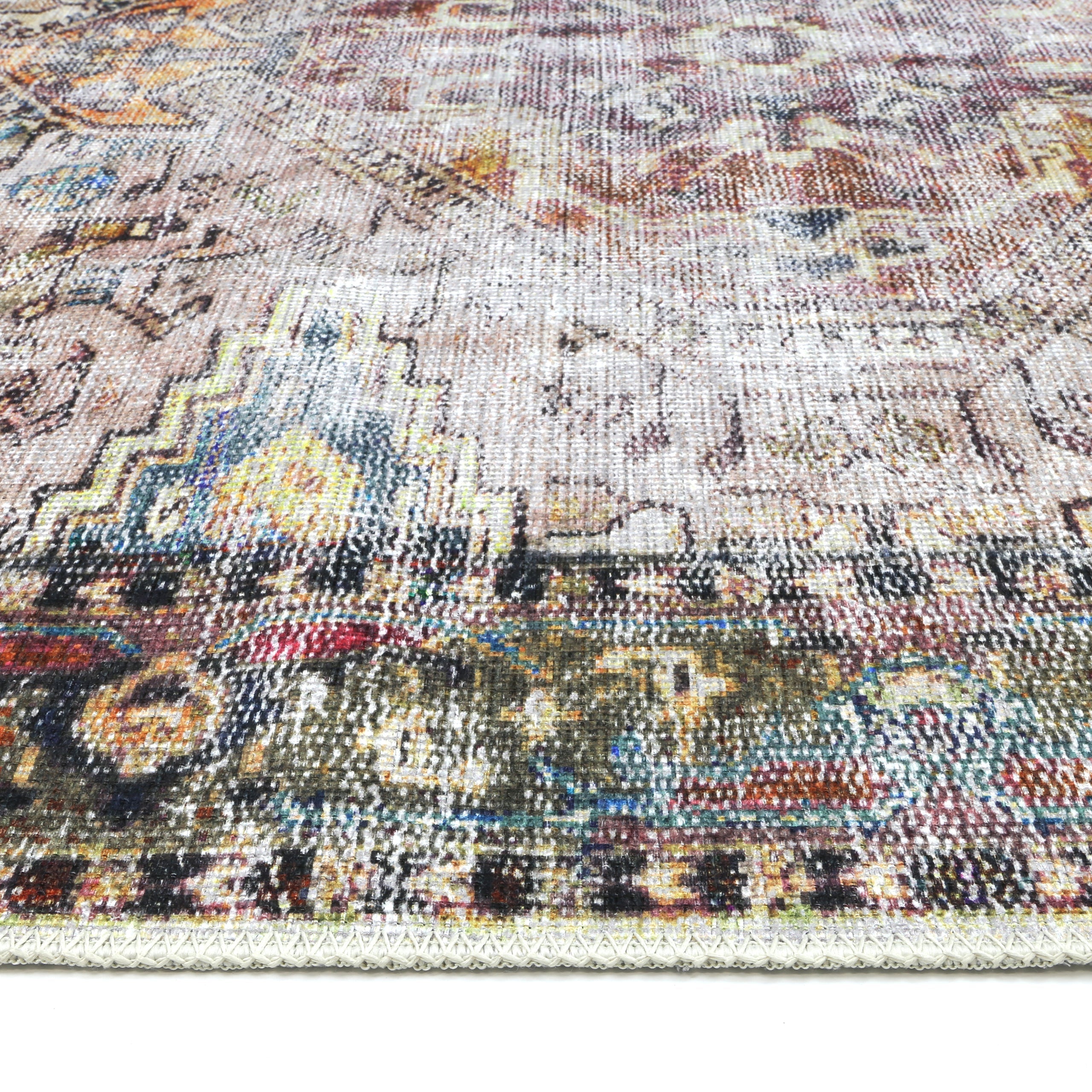 Modern Ernest Multi Vintage Rug - 160x230