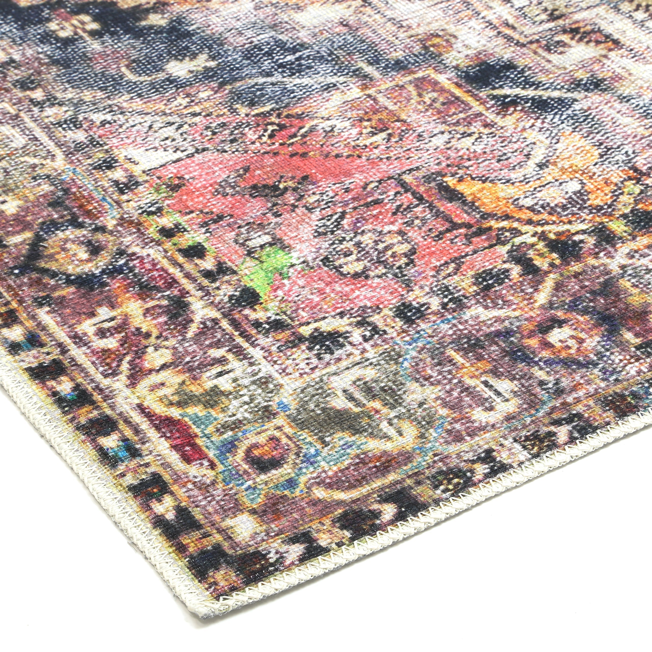 Modern Ernest Multi Vintage Rug - 160x230