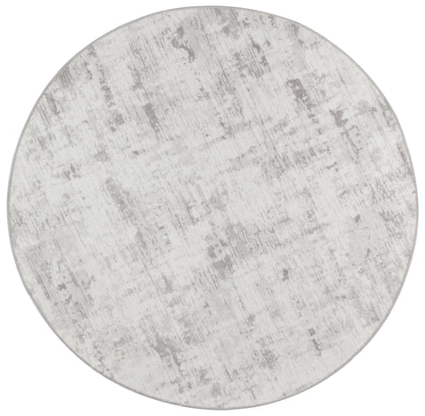 Sleek Alfred Ivory Round Rug - 160x160