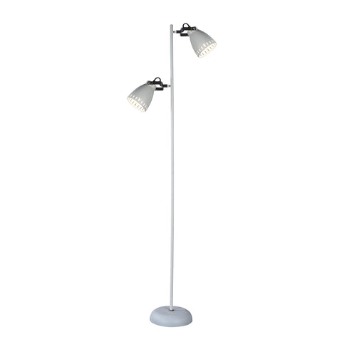 Elegant Audrey Floor Lamp - White