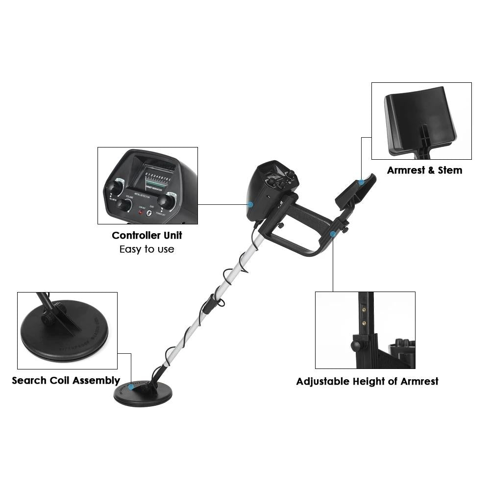 Underground Metal Detector - Detects Up To 30Cm