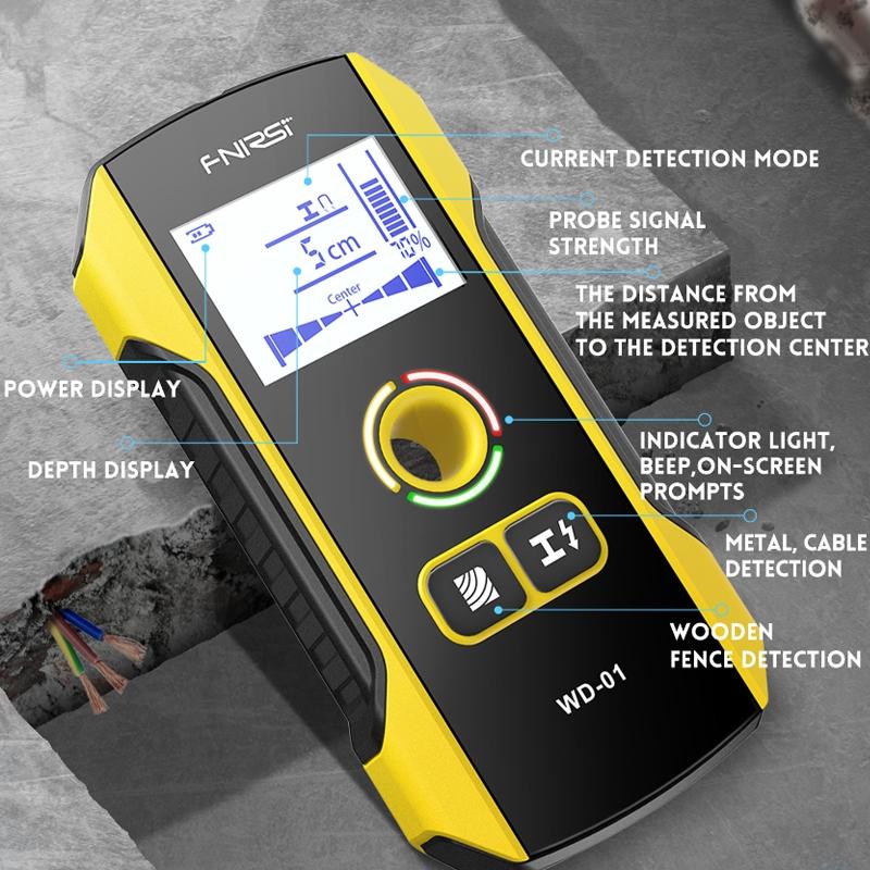 Multifunctional Wall Wire Detector - Load-Bearing Scanner