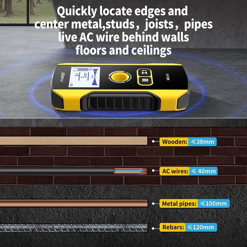 Multifunctional Wall Wire Detector - Load-Bearing Scanner