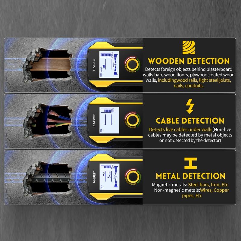 Multifunctional Wall Wire Detector - Load-Bearing Scanner