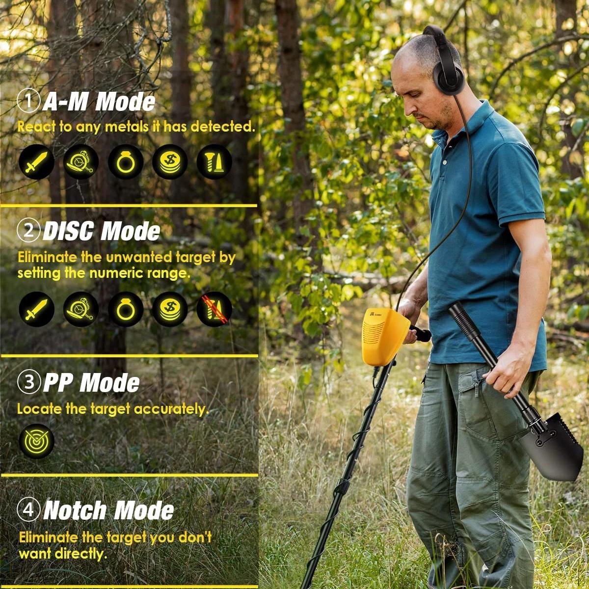 Underground Lcd Metal Detector For Outdoor Use