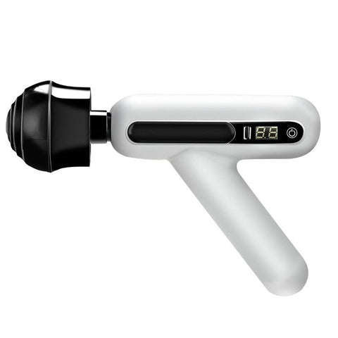 12-Speed Rechargeable Mini Massage Gun With Lcd Touch Screen