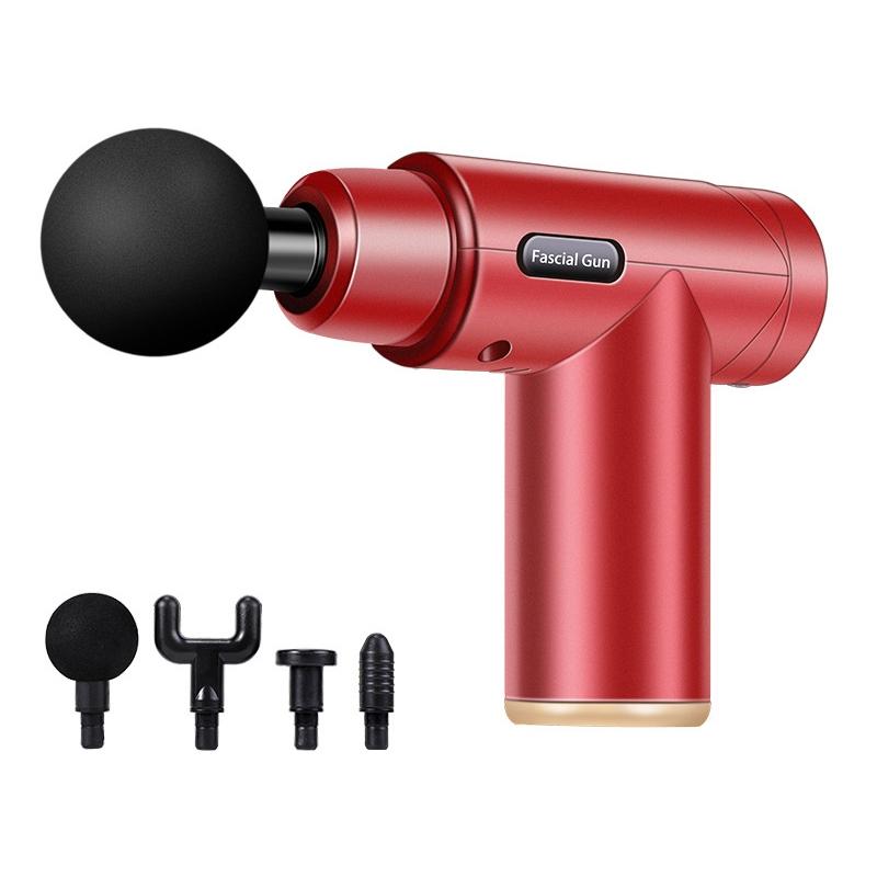 Superior Red Mini Massage Gun - Lightweight & Powerful