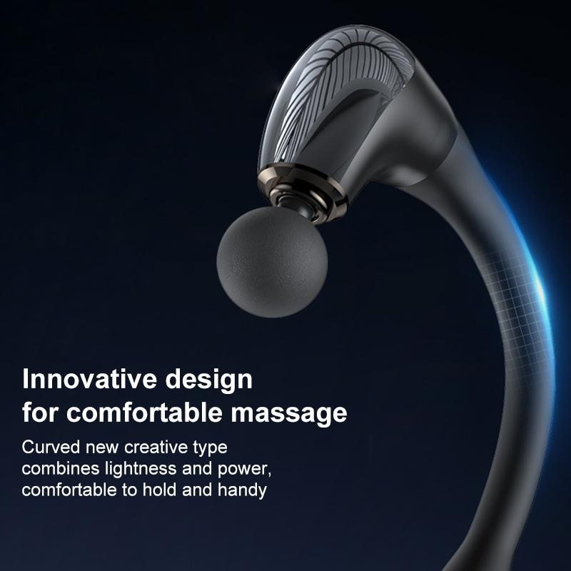 Handheld Electric Massager - Yesido Mg07 - Black