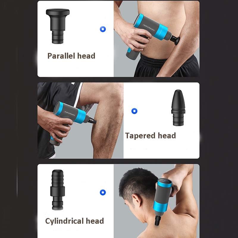 Ultimate Rechargeable Muscle Massage Gun - Blue