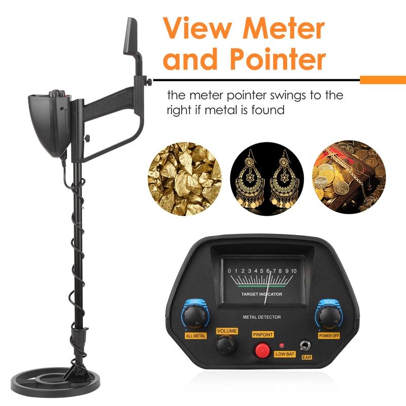 Outdoor Metal Detection Equipment - Accurate Positioning - Black