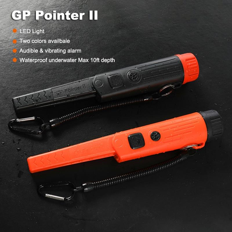 Waterproof Handheld Metal Detector - Mini - Orange