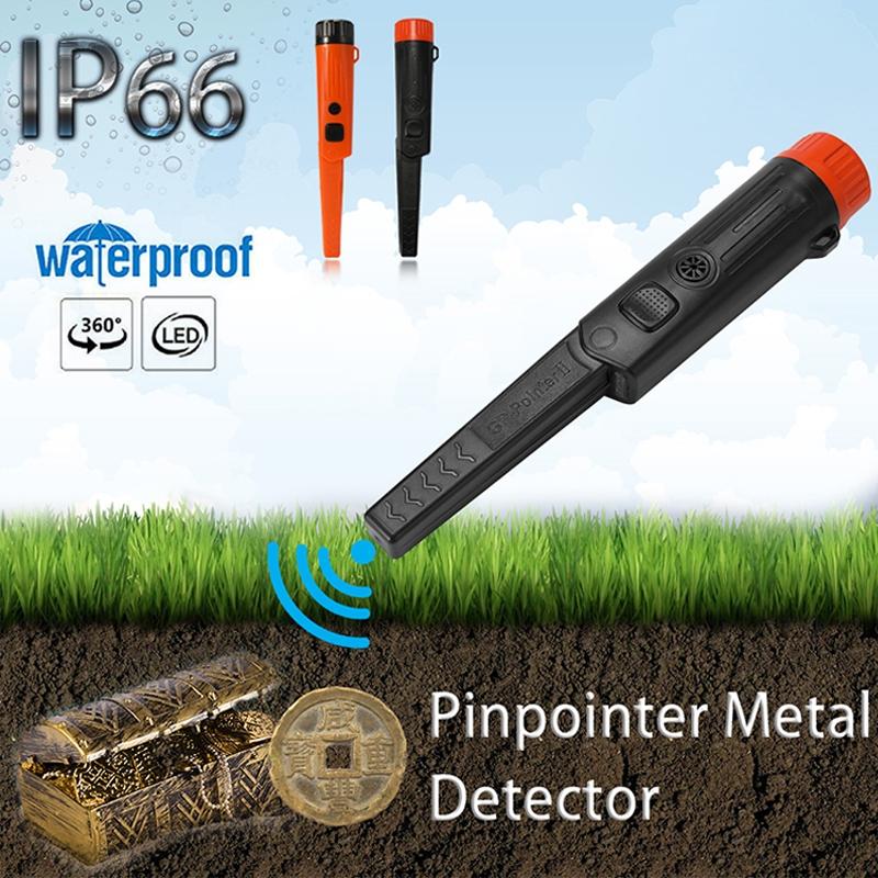 Waterproof Handheld Metal Detector - Mini - Black