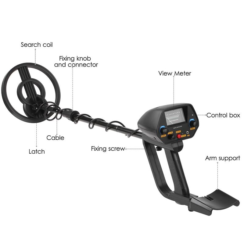 Outdoor Metal Detection Equipment - Accurate Positioning - Yellow