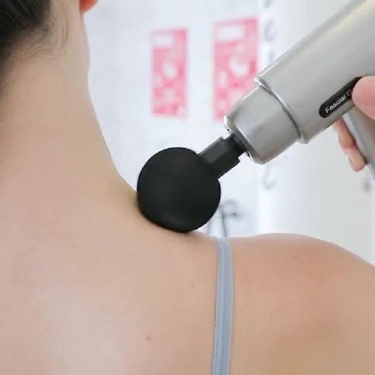 Space Gray Mini Massage Gun - Compact & Powerful