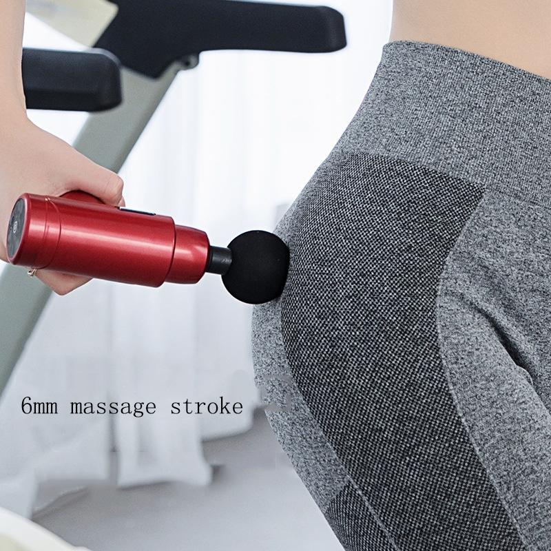 Superior Red Mini Massage Gun - Lightweight & Powerful