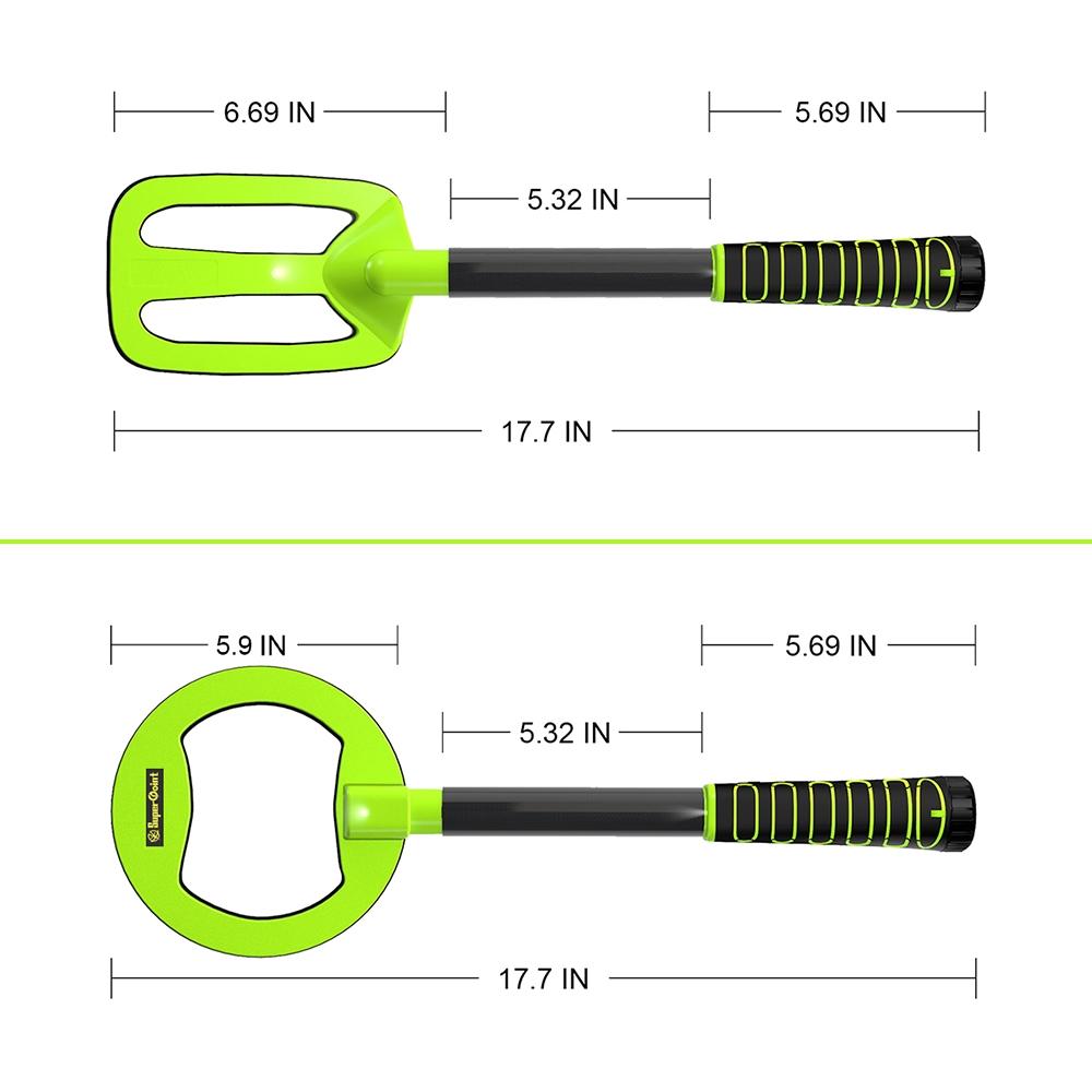 Waterproof Handheld Metal Detector - IP750 Green