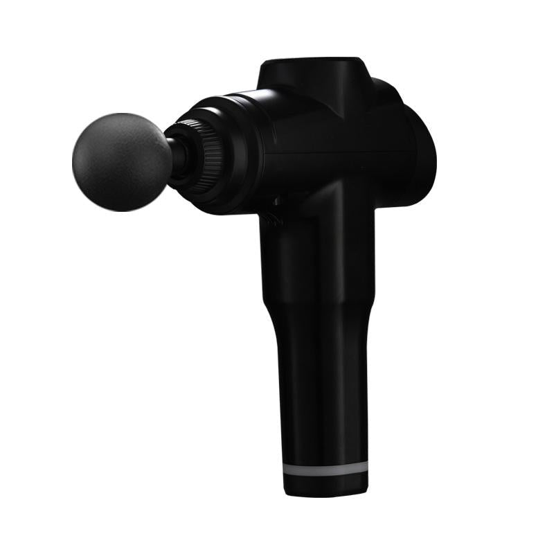 Portable Fascia Massage Gun For Muscle Relaxation - 6 Gears Black