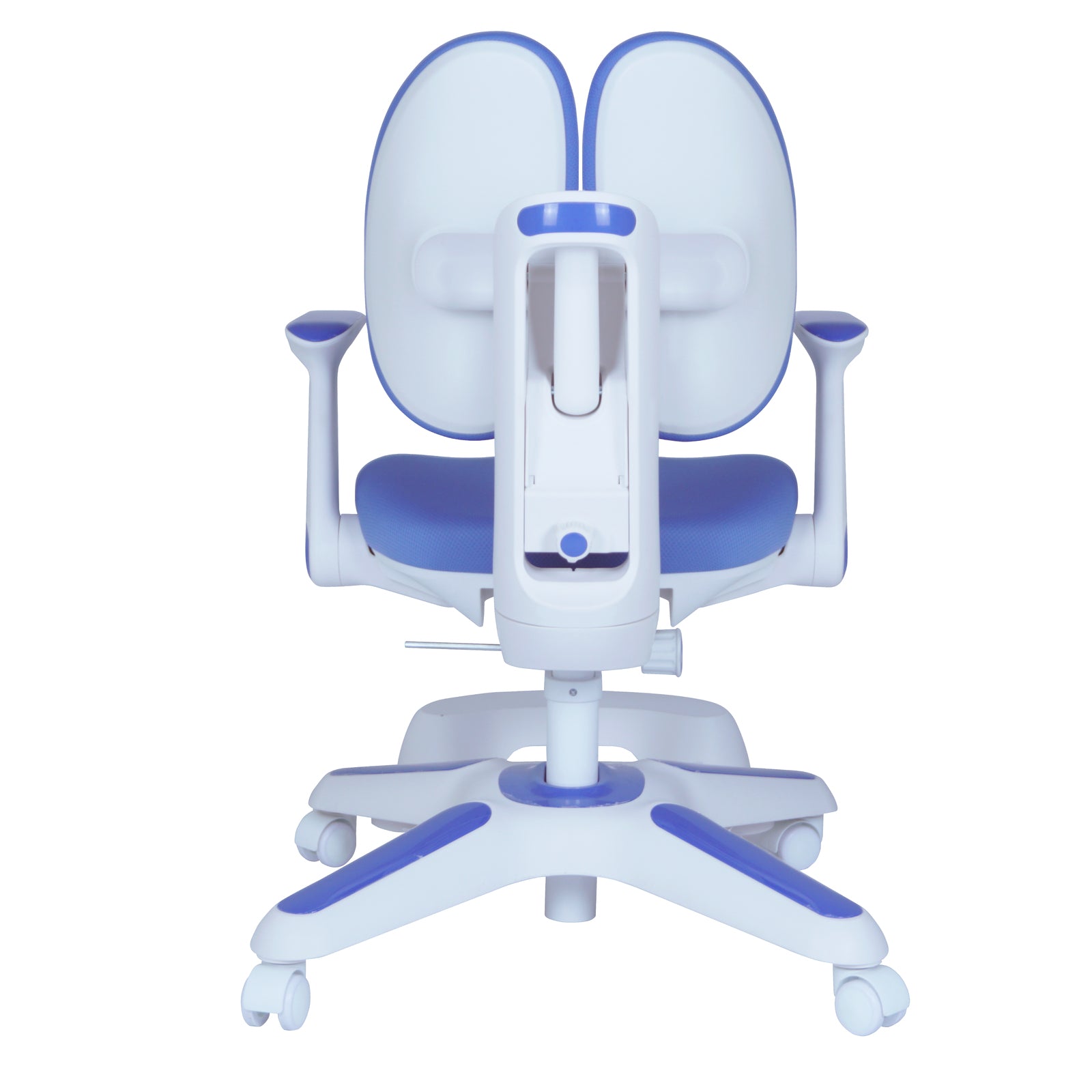 Kids Ergonomic Study Desk & Chair Set - Blue/Pink