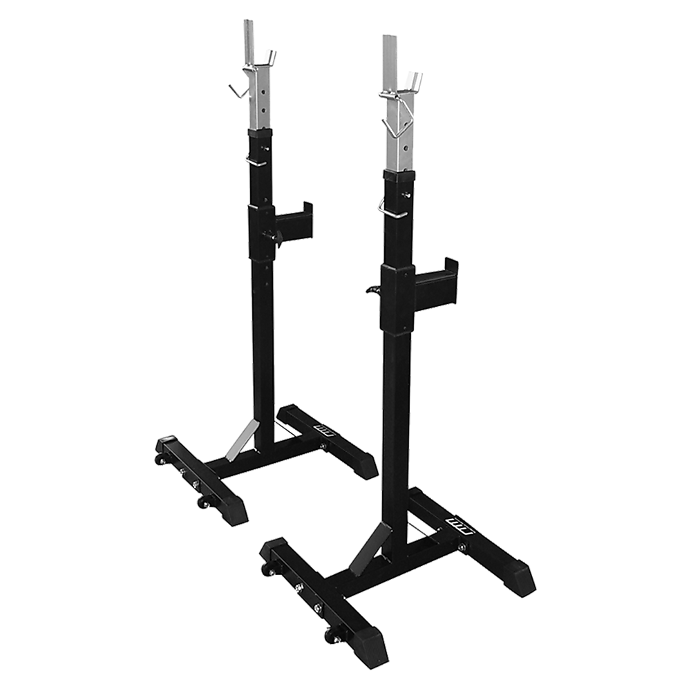 Heavy-Duty Squat Rack with Barbell Holder